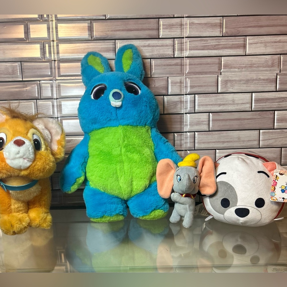 Disney characters.Plushies.Good Condition